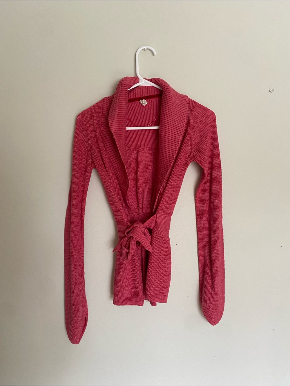 Vintage Lululemon Sweater Wrap Coral Pink
